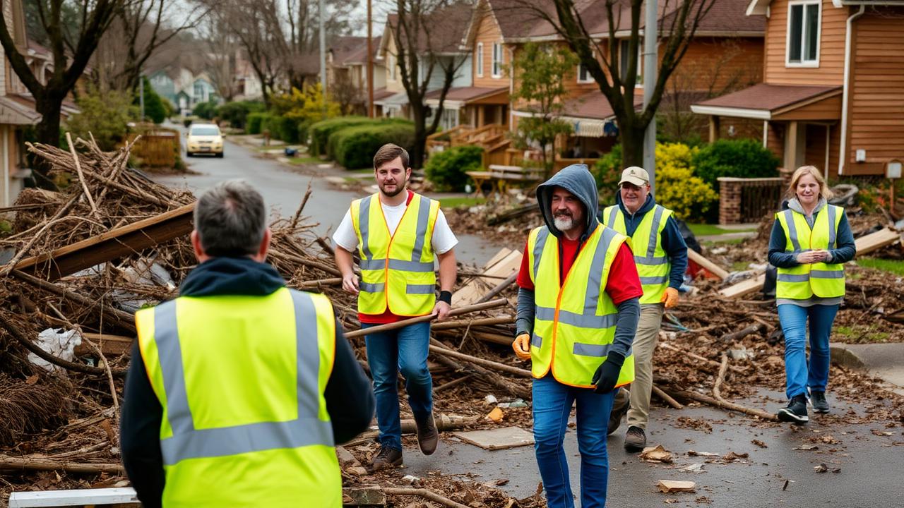 Volunteering in Disaster Cleanup: Rebuilding Communities After the Storm